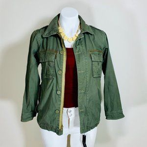 Olive Green Cargo Jacket!